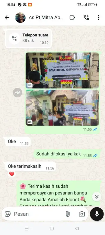 Testimonial Papan ucapan KEPULAUAN ARU